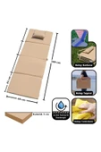XPERMATE Katlanır Şezlong Minderi - Taşınır Kamp Yatağı Su Itici Solmaz Kumaş 180x60x3 Bej Ultraluks - 2