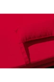 XPERMATE Katlanır Şezlong Minderi - Taşınır Kamp Yatağı Su Itici Solmaz Kumaş 180x60x3 Kırmızı Ultraluks - 5