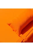 XPERMATE Katlanır Şezlong Minderi - Taşınır Kamp Yatağı Su Itici Solmaz Kumaş 180x60x3 Turuncu Ultraluks - 5