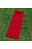 XPERMATE Katlanır Şezlong Minderi - Taşınır Kamp Yatağı Su Itici Solmaz Kumaş 180x60x3 Kırmızı Ultraluks - 3