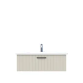 D10 Next Lavabo Dolabı Tezgah Üstü 1 Çekmeceli 100 cm Dafne Lake - 1