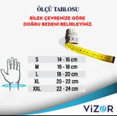 Vizor code 306 Örme Düz Dirseklik ( XL Beden ) - 2