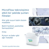 BRITA Marella XL 3x Maxtra Pro All-In-1 Filtreli Su Arıtma Sürahisi – Mavi (3,5 L) - 5