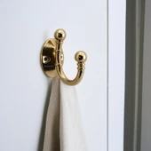 Misket Askı Bronz Vestiyer Dolap Askılık Askılığı Duvar Banyo Mutfak Elbise Kıyafet Çanta Askısı - 6