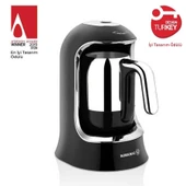 KORKMAZ A860-07 KAHVEKOLİK  KAHVE MAKİNESİ SİYAH K - 3