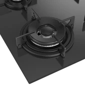 Altus ALA 189 DG Ankastre Cam Ocak Gri - 3