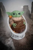 Bebek Yoda Dekoratif Figür Obje 8x10 cm - 1