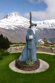 Yüzüklerin Efendisi Gandalf Karakteri Dekoratif Obje El Boyaması 18x9 cm - 2