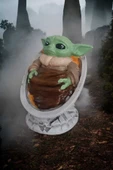 Bebek Yoda Dekoratif Figür Obje 8x10 cm - 2