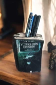 Yüzüklerin Efendisi Yüzük Kardeşliği Kitabı Şeklinde Kalemlik 10 x 8 cm - 2