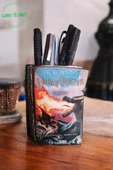Harry Potter Ve Ateş Kadehi Kitabı Şeklindeki Kalemlik 10 X 8 Cm - 1