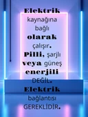 Elektrikle Çalışır, Modern Tasarım Bahçe, Balkon, Teras Armatürü, 12 Watt Led Aplik, Çok Şık Armatür - 5