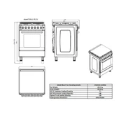 GL General 60 cm Krem Kuzine Set (GLD 022RK-GLF 6040RK) - 5
