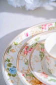 Acar Freya 6 Kişilik 19 Parça Porselen Pasta-İkram Seti NCY-07078 - 7