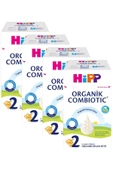 Hipp 2 Organik Bebek Sütü Combiotic 600 gr X 4 Adet - 1