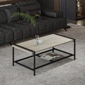 Lara Orta Sehpa Traverten - 3