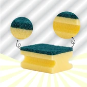 Everklean Oluklu Ekonomik Tırnak Korumalı Bulaşık Süngeri 15'li - 3