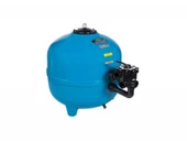 Gemaş FILTRONE Plastik Havuz Kum Filtresi Yandan Çok Yollu Vanalı 560 mm 12 m3/h-ToptancıyızBiz - 1