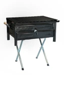 Erato Lav Taşlı Fırınlı Ayaklı Tüplü Mangal thumbnail 4