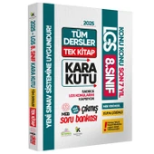 2025 LGS 8.Sınıf MEB Çıkmış Soru Bankası Konu Konu TÜM DERSLER TEK KİTAP Son 7 Yıl Video/PDF Çözümlü - 1