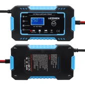 UCOMEN UC-C120501A 12V MAX 6A MAVİ LED GÖSTERGELİ AKÜ ŞARJ CİHAZI - 2