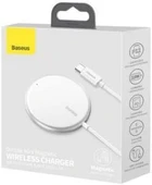 Baseus Simple Mini MagSafe Kablosuz Şarj Aleti - 4