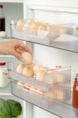 Buzdolabı Rafına Sığabilen 10lu Yumurtalık Organizeri Düzenleyici ( TEKLİ ) - 4