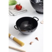 Akrilik Siyah Mini Pirinç Süzgeçi & Bakliyat Süzgeçi (3 SU BARDAĞI ÖLÇÜLÜ) - 3