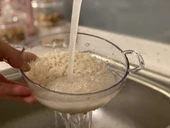 Akrilik Şeffaf Mini Pirinç Süzgeçi & Bakliyat Süzgeçi (3 Su Bardağı Ölçülü) - 3