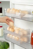 Buzdolabı Rafına Sığabilen 10lu Yumurtalık Organizeri Düzenleyici ( TEKLİ ) - 1