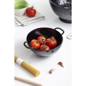 Akrilik Siyah Mini Pirinç Süzgeçi & Bakliyat Süzgeçi (3 SU BARDAĞI ÖLÇÜLÜ) - 2