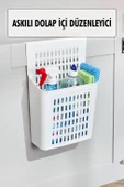 Askılı Dolap Içi Düzenleyici & Sepet Raf Organizeri & Çok Amaçlı Düzenleyici & Deterjanlık Şampuanlı - 1