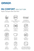 Omron  M6 Comfort Hem-7360-e Dijital Koldan Ölçer Tansiyon Aleti - 4