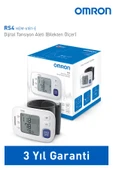 Omron  Rs4 Hem-6181-e Sensörlü 60 Hafızalı Bilekten Tansiyon Aleti - 1