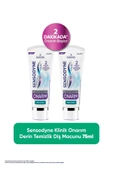 Sensodyne  Klinik Onarım Derin Temizlik Diş Macunu 75ml x 2 Adet - 1