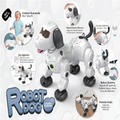 Uzaktan Kumandalı Işıklı ve Sesli Akıllı Robot Köpek - 3