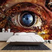 3 Boyutlu Göz Bilim Kurgu Duvar Kağıdı thumbnail 2