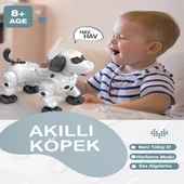 Uzaktan Kumandalı Işıklı ve Sesli Akıllı Robot Köpek - 4