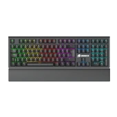 GameBooster G908 Bolt Rainbow Aydınlatmalı Red Switch Mekanik Bileklikli Oyun Klavyesi thumbnail 2