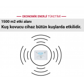 Repel EB 1500 V2 Sonik Ultrasonik Kuş Kovucu Cihaz - 4