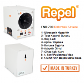 Repel END 700 Endüstriyel Ultrasonik Fare Sıçan Yarasa Kovucu - 1