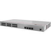 HUAWEI 24port 400W FULL PoE eKIT S310-24P4S GIGABIT 4xGE SFP Yönetilebilir Switch RackMount thumbnail 2