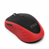 INCA IWM-391T Nano Alıcılı Kablosuz 1600dpi Siyah-Turuncu Mouse thumbnail 2