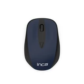 INCA IWM-213TL Kablosuz 1600dpi Optic Dark Blue Mouse thumbnail 1