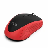 INCA IWM-391T Nano Alıcılı Kablosuz 1600dpi Siyah-Turuncu Mouse thumbnail 3