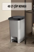 40 Litre Basmalı Çöp Kovası - 1