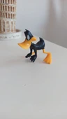 vintage daffy duck orijinal figür 6.5 cm ''görseldeki gibi durmaktadır ''. - 1