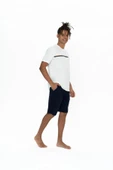 U.S. Polo Assn. Erkek Alt Üst Pijama Şort Takım - 9
