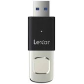 Lexar 64GB Parmak İzi Okuyuculu F35 Pro 300Mb 3.2 USB Flash Bellek - 2