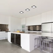 24 Watt Beyaz Işık, Çok Kaliteli Sıva Üstü Metal Kasa Tavan Armatürü, 1700 Lümen 6500 Kelvin Armatür thumbnail 7